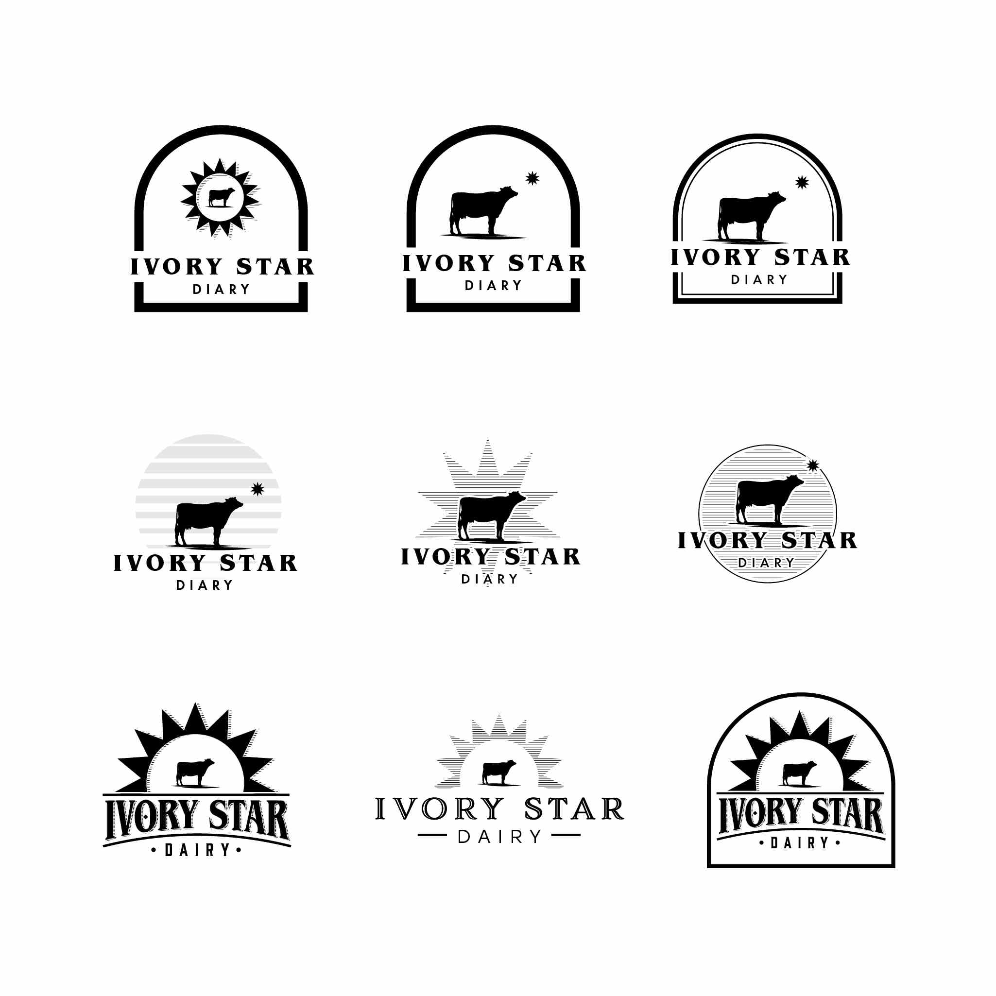 Dairy Logo Explorations